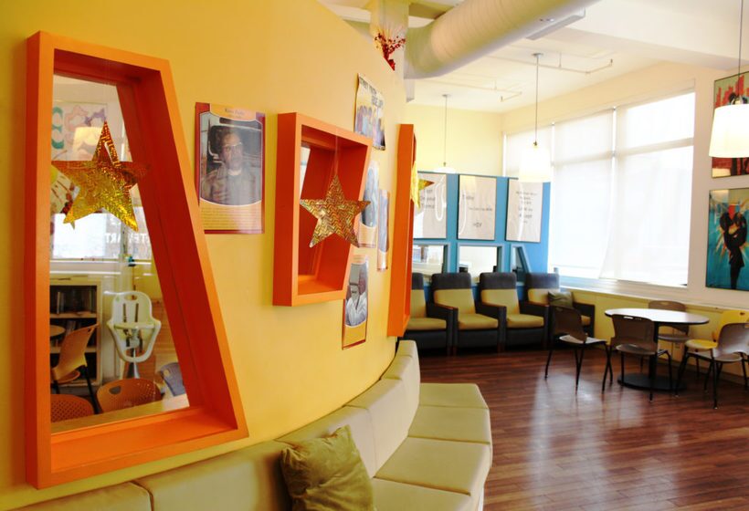 Safe Horizon’s Streetwork Project is where young people lounge and connect with one another