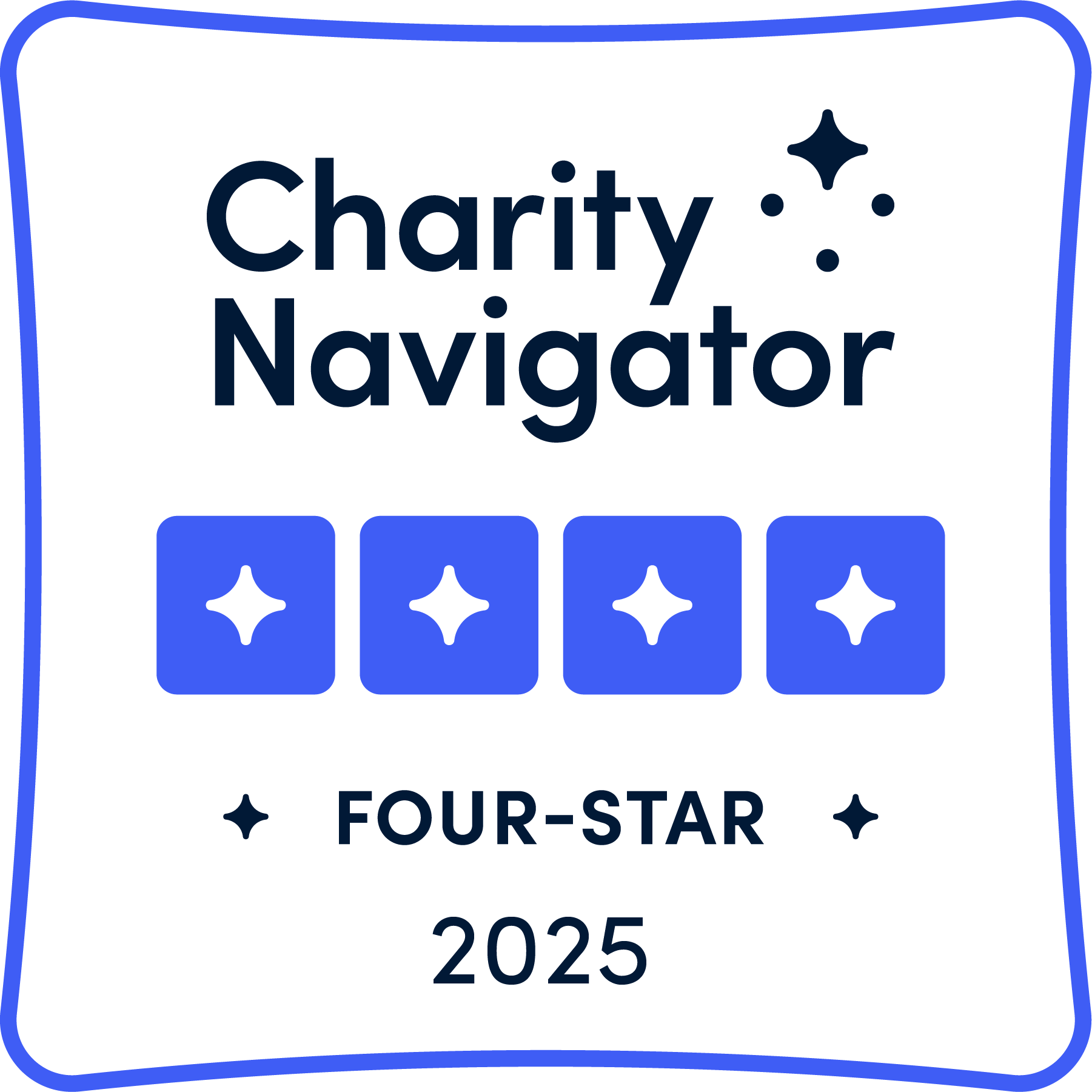 Charity Navigator Four Star Rating