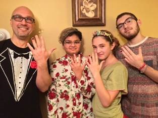 Juanito Vargas and His Family #PutTheNailinIt